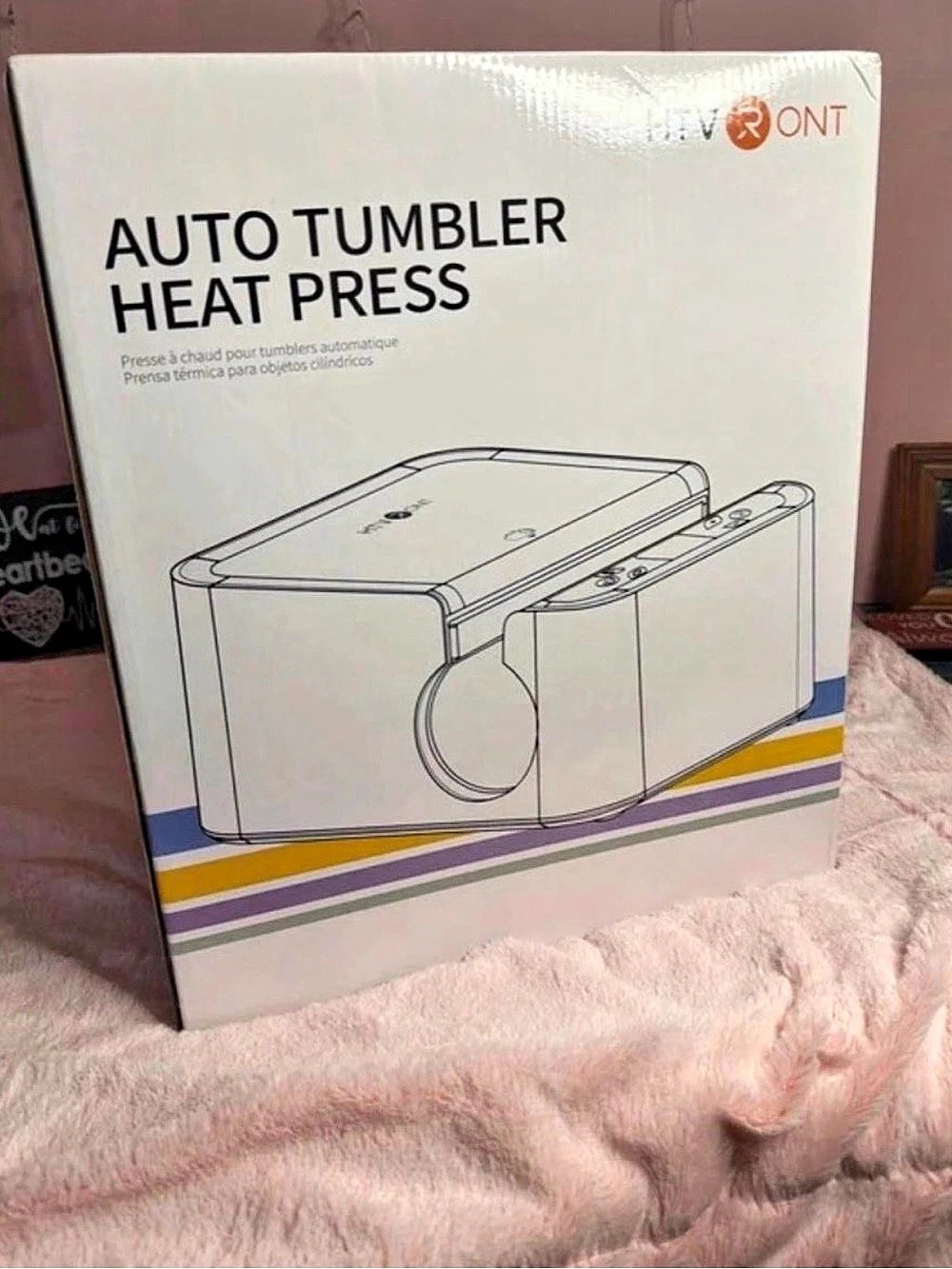 HTVRONT Auto Tumbler Heat Press